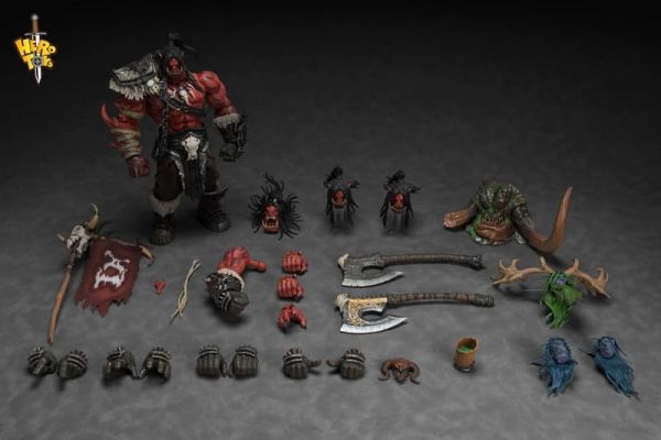 【史派克工廠】預購26年Q1 Hero Toys 限定 部落戰歌大酋長 格羅瑪什·地獄咆哮 1:10 可動 1204 Hero Toys 限定 部落戰歌大酋長 格羅瑪什·地獄咆哮 1:10 可動