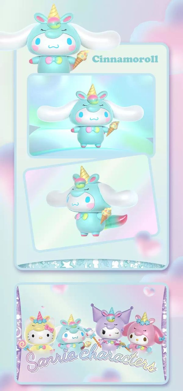 【史派克工廠】結單預購24年Q3 JAKA 三麗鷗 盒玩 獨角獸系列 大耳狗 組裝公仔 0815 JAKA 三麗鷗 盒玩 獨角獸系列 大耳狗 組裝公仔