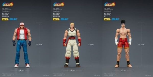 【史派克工廠】結單26年Q2 joytoy 暗源 格鬥天王 KOF98 1/18 餓狼傳說 餓狼隊 3款 0127 joytoy 暗源 格鬥天王 KOF98 1/18 餓狼傳說 餓狼隊 3款