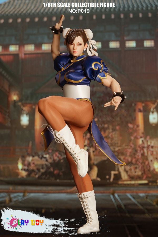 【史派克工廠】結單 預購免運23年Q4 PLAY TOY 1/6 格鬥女神 格鬥天王 春麗 NO:P019 0824 PLAY TOY 1/6 格鬥女神 格鬥天王 春麗 NO:P019