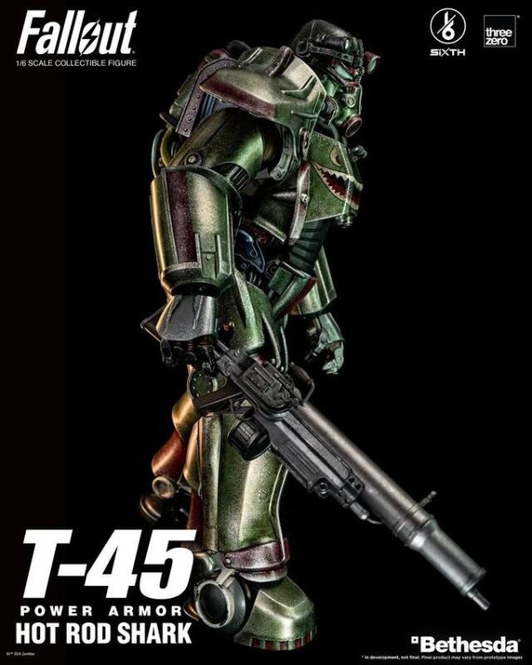 【史派克工廠】結單 預購24年Q4 THREEZERO 異塵餘生 T-45 熱棒鯊魚動力裝甲 1/6 14.5吋 0524 THREEZERO 異塵餘生 T-45 熱棒鯊魚動力裝甲 1/6 14.5吋