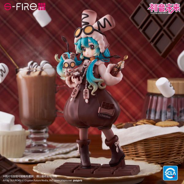 【史派克工廠】結單免運26年3月 SEGA S-FIRE 初音未來 MIKU 棉花糖熱可可Ver 0912 SEGA S-FIRE 初音未來 MIKU 棉花糖熱可可Ver