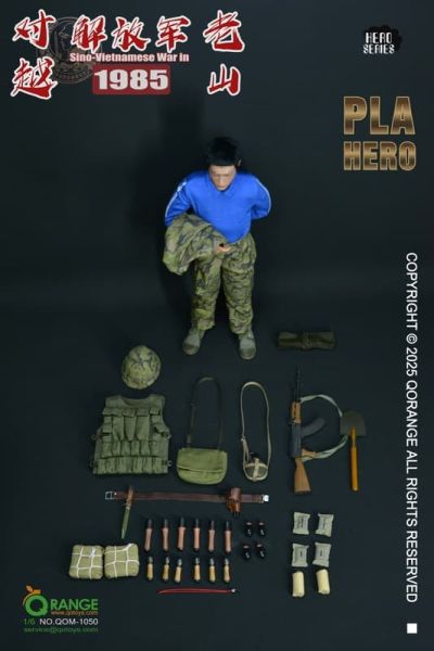 【史派克工廠】結單免運25年Q4 QOTOYS 1/6 英雄系列 對越解放軍於老山 1985 配件包 0821 QOTOYS 1/6 英雄系列 對越解放軍於老山 1985 配件包