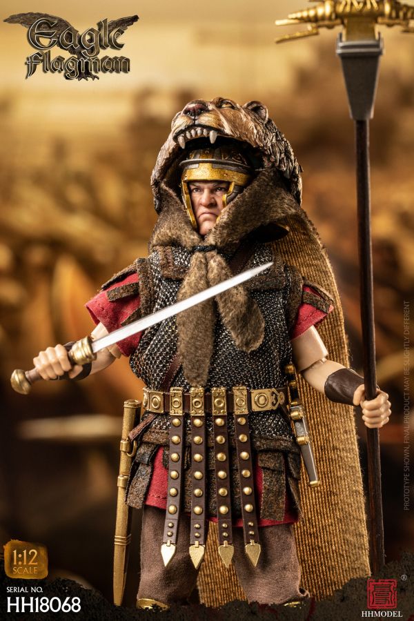 【史派克工廠】結單 預購23年Q3 HHMODEL 1/12 帝國軍團 HH18068 鷹旗手 6吋 可動 0714 HHMODEL 1/12 帝國軍團 HH18068 鷹旗手 6吋 可動