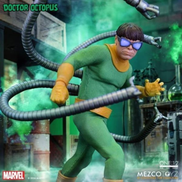 【史派克工廠】預購免運27年Q3 Mezco One12 漫威 八爪博士 章魚博士 1/12 可動人偶 1104 Mezco One12 漫威 八爪博士 章魚博士 1/12 可動人偶