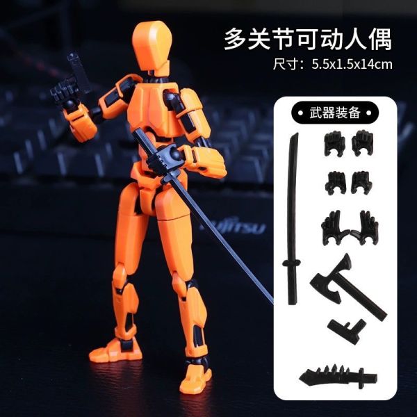 【史派克工廠】結單預購24年9月 3D蘿蔔機器人 免剪刀 組裝模型 高可動 13cm 第二套 0823 3D蘿蔔機器人 免剪刀 組裝模型 高可動 13cm 第二套