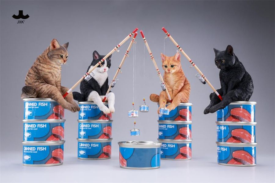 【史派克工廠】預購免運25年Q4 JXK 動物 釣夢小貓 Dream Fishing Kitten JXK312 1119 JXK 動物 釣夢小貓 Dream Fishing Kitten JXK312