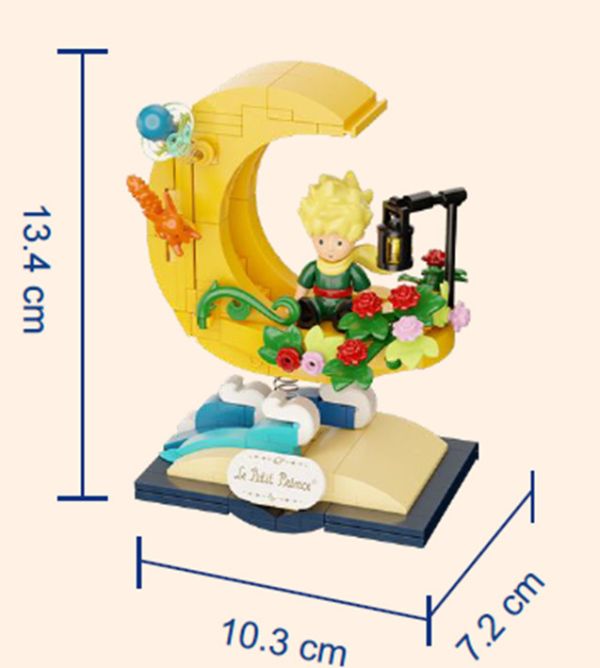 【史派克工廠】結單 預購24年7月 PANTASY 小王子 星之遙遙車 星之月牙 收藏積木 0627 PANTASY 小王子 星之遙遙車 星之月牙 收藏積木