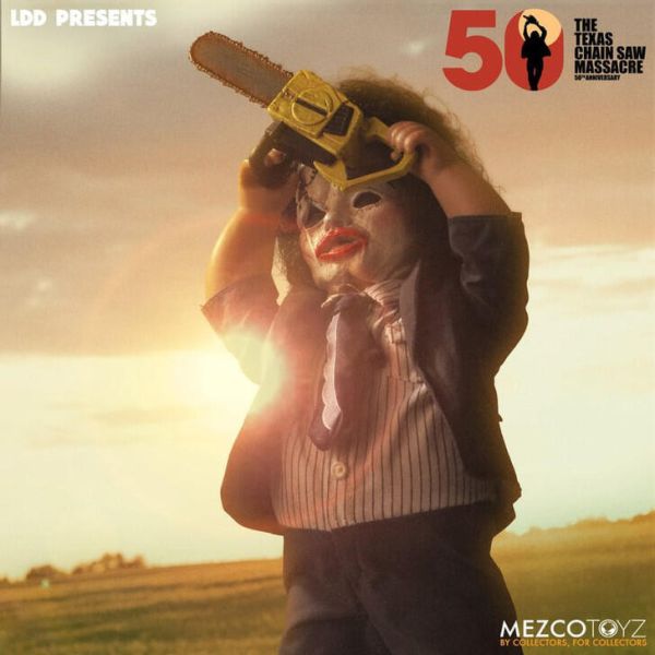 【史派克工廠】結單25年5月 MEZCO LDD活死人娃娃 德州電鋸殺人狂1974 人皮臉 豪華版 1017 MEZCO LDD活死人娃娃 德州電鋸殺人狂1974 人皮臉 豪華版