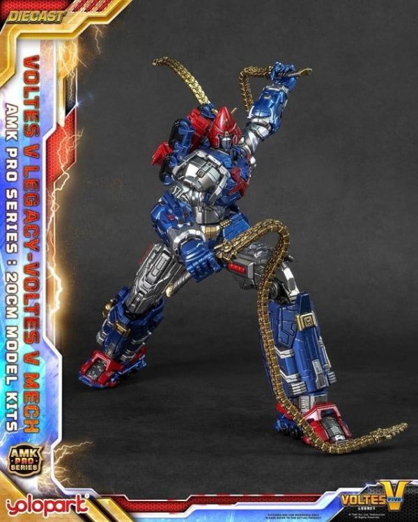 【史派克工廠】結單免運26年4月 Yolopark AMK PRO 超電磁V 波羅5號 合金可動 20cm 0323 Yolopark AMK PRO 超電磁V 波羅5號