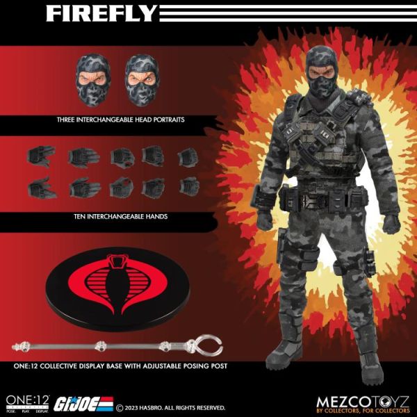【史派克工廠】現貨 G.I. Joe One:12 眼鏡蛇 特種部隊 Firefly 螢火蟲 0529 現貨 G.I. Joe One:12 眼鏡蛇 特種部隊 Firefly 螢火蟲