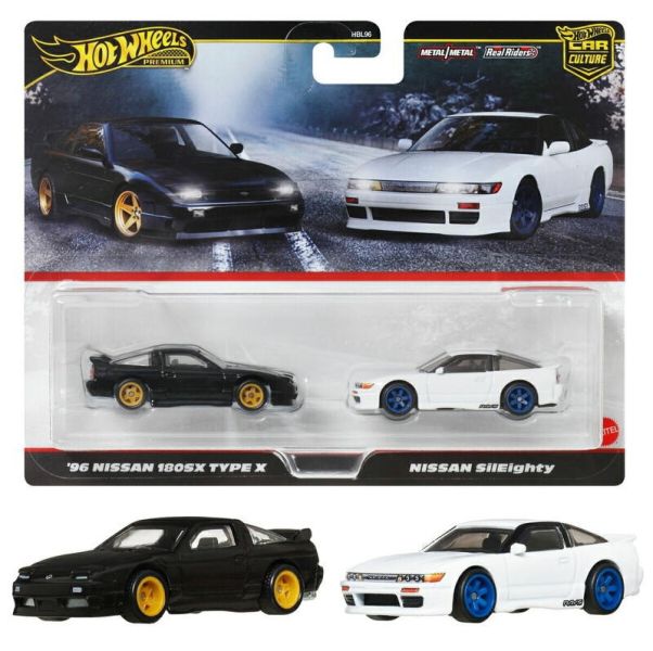 【史派克工廠】結單25年3月 Hot wheels 2入套組 日產 180SX type X/Sileight 0103 Hot wheels 2入套組 日產 180SX type X/Sileight