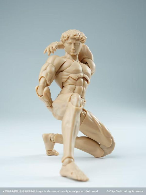 【史派克工廠】預購免運26年Q3 馳野工作室 大衛 可動男素體 1/12 5色 0528 馳野工作室 大衛 可動男素體 1/12 5色