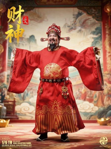【史派克工廠】預購免運26年Q3 303TOYS 1/6 文財神 可動人偶 輕享版 可動人偶 NO.QX002 0520 303TOYS 1/6 文財神 可動人偶 輕享版 可動人偶 NO.QX00