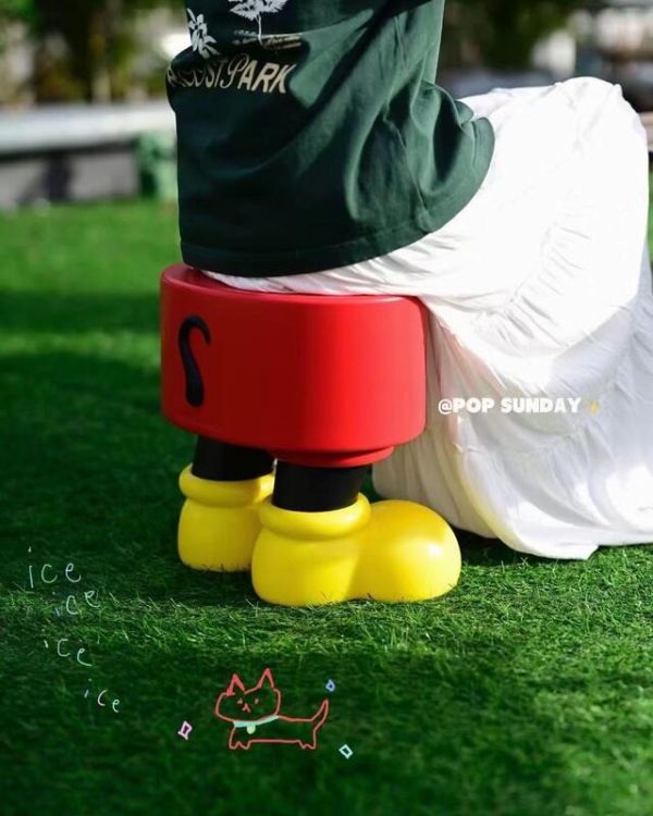 【史派克工廠】結單 預購免運23年9月 SUNDAY HOME 米奇小矮凳 0721 SUNDAY HOME 米奇小矮凳