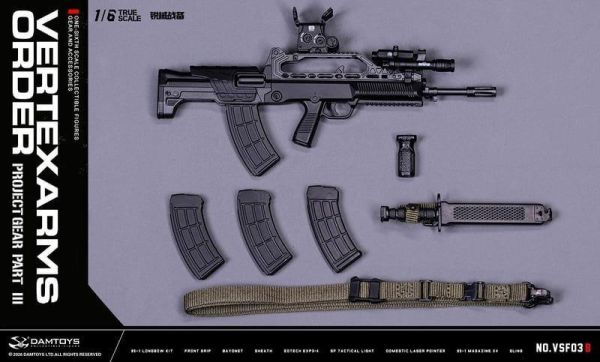 【史派克工廠】結單 免運Q1 DAMTOYS 1/6 銳械戰備武器吊卡 第三彈 VSF03-ABCDE 共5款 0924 DAMTOYS 1/6 銳械戰備武器吊卡 第三彈 VSF03-ABCDE 共5款