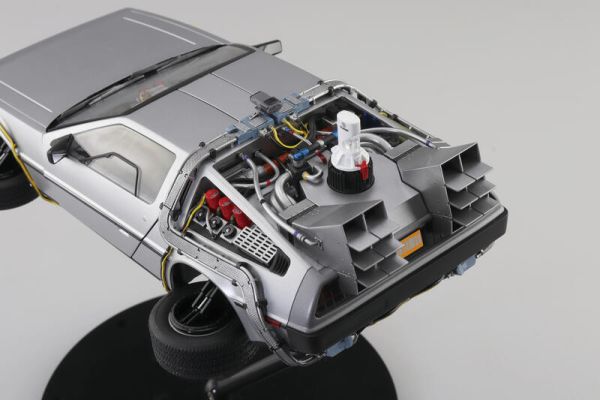 【史派克工廠】結單預購24年12月 青島 組裝模型 電影系列BT-02 1/24回到未來PartⅡ 時光車 時光機 0823 青島 組裝模型 電影系列 BT-02 1/24 回到未來PartⅡ 時光車 時光機