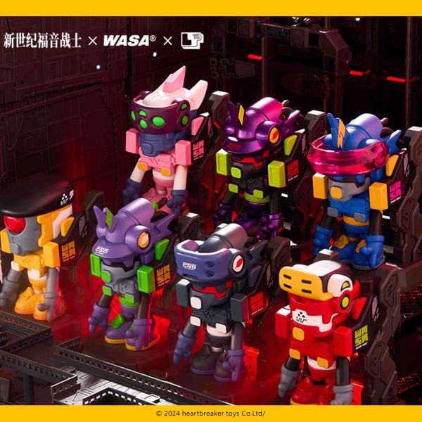【史派克工廠】預購免運25年Q4 野獸國 WASA x EVA 206聯名系列 盲盒 一中盒6入 1113 野獸國 WASA x EVA 206聯名系列 盲盒 一中盒6入