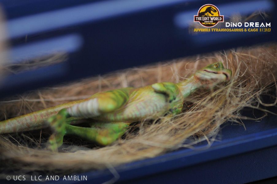 【史派克工廠】預購免運26年7月 DinoDream 經典收藏系列 失落的世界 小暴龍及籠子 1/30 0701 DinoDream 經典收藏系列 失落的世界 小暴龍及籠子 1/30