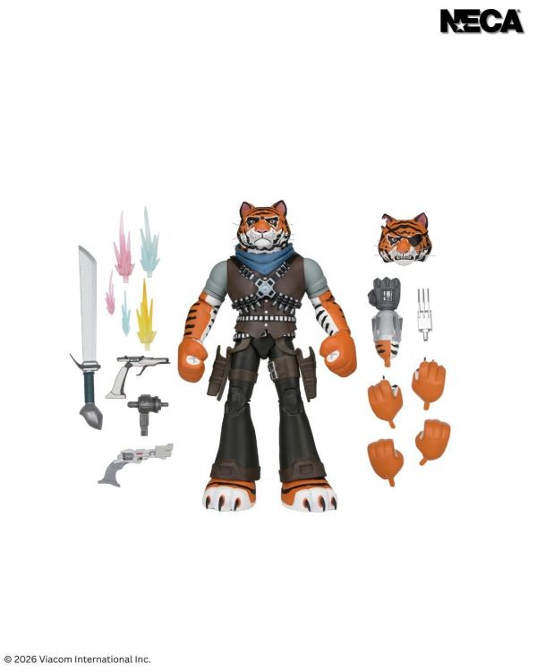 【史派克工廠】結單26年9月 NECA 7吋 2012 忍者龜 比例終極版虎爪 可動人偶 0424 NECA 7吋 2012 忍者龜 比例終極版虎爪 可動人偶