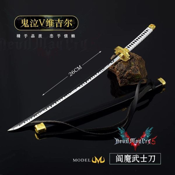 【史派克工廠】預購免運26年12月 惡魔獵人5 武器模型 維吉爾 閻魔太刀 武士刀 帶鞘 1/6 26cm 1105 惡魔獵人5 武器模型 維吉爾 閻魔太刀 武士刀 帶鞘 1/6 26cm