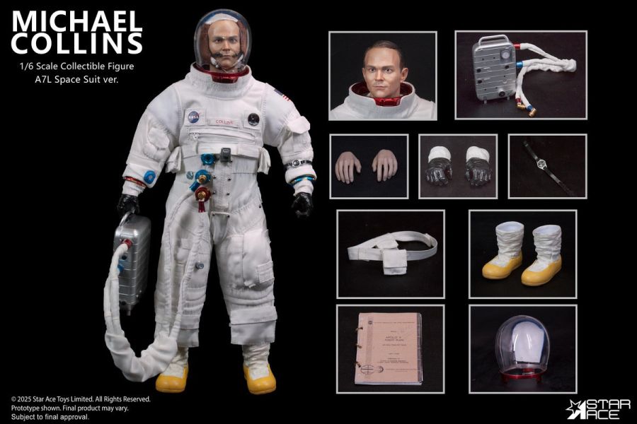 【史派克工廠】結單免運25年Q3 Star Ace Toys 1/6 麥可柯林斯 SA0157 配件套裝 0527 Star Ace Toys 1/6 麥可柯林斯 SA0157 配件套裝