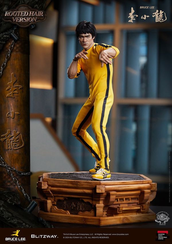 【史派克工廠】結單 預購24年Q4 Blitzway 1/4 Bruce Lee 李小龍植髮雕像 -SS-22401 0411 Blitzway 1/4 Bruce Lee 李小龍植髮雕像 BW-SS-22401