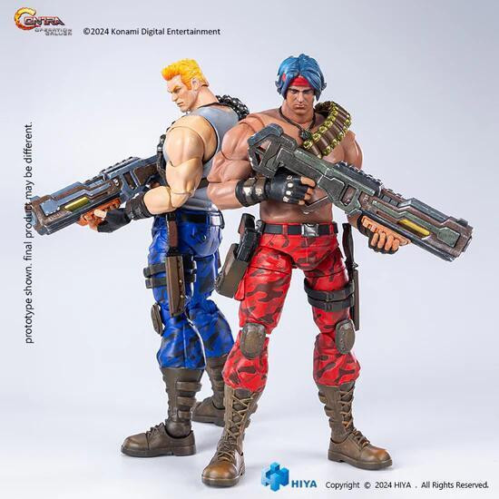 【史派克工廠】結單25年Q2 HIYA 海雅 魂斗羅 Contra 比爾 瑞澤 1/12 1017 HIYA 海雅 魂斗羅 Contra 比爾 瑞澤 1/12