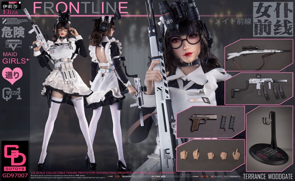 【史派克工廠】結單 23年Q3預購 GDTOYS GD97007 女僕前線 第2彈 伊莉莎 ELIZA 1/6 0608 GDTOYS GD97007 女僕前線 第2彈 伊莉莎 ELIZA 1/6
