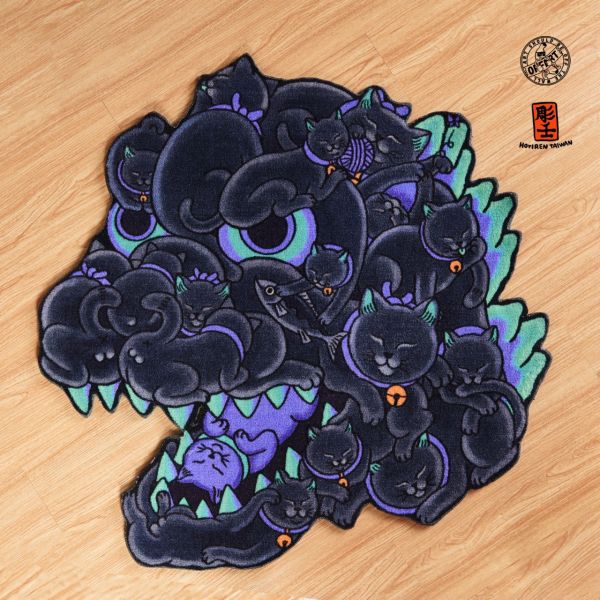 【史派克工廠】結單 預購免運23年11月 OFF ART 百貓紅蓮 地毯 核限定 1023 OFF ART 百貓紅蓮 地毯 核限定