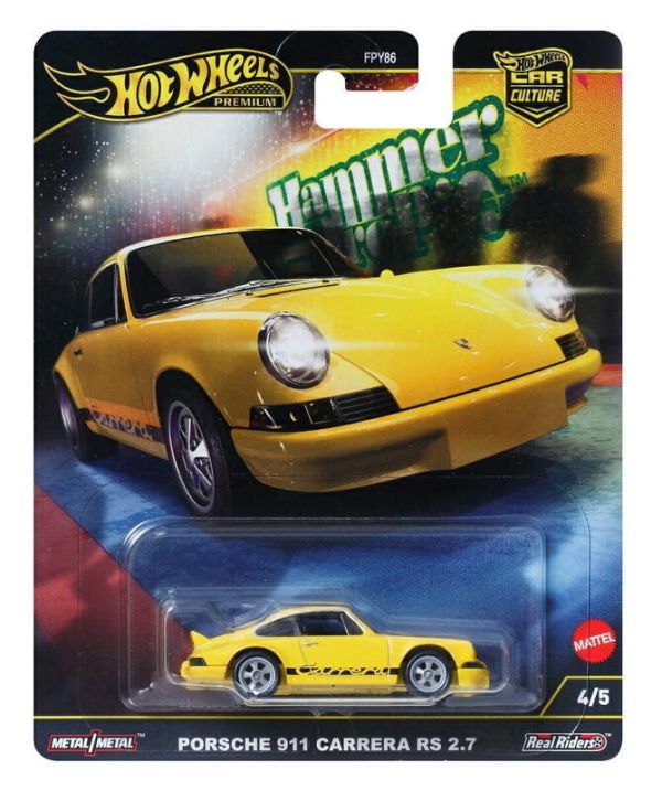 【史派克工廠】結單25年3月 Hot wheels 落錘 保時捷 911 Carrera RS2.7 0103 Hot wheels 落錘 保時捷 911 Carrera RS2.7