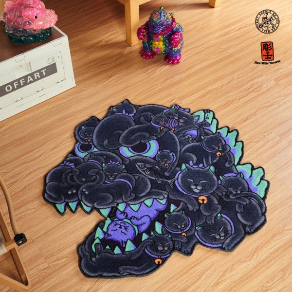 【史派克工廠】結單 預購免運23年11月 OFF ART 百貓紅蓮 地毯 核限定 1023 OFF ART 百貓紅蓮 地毯 核限定