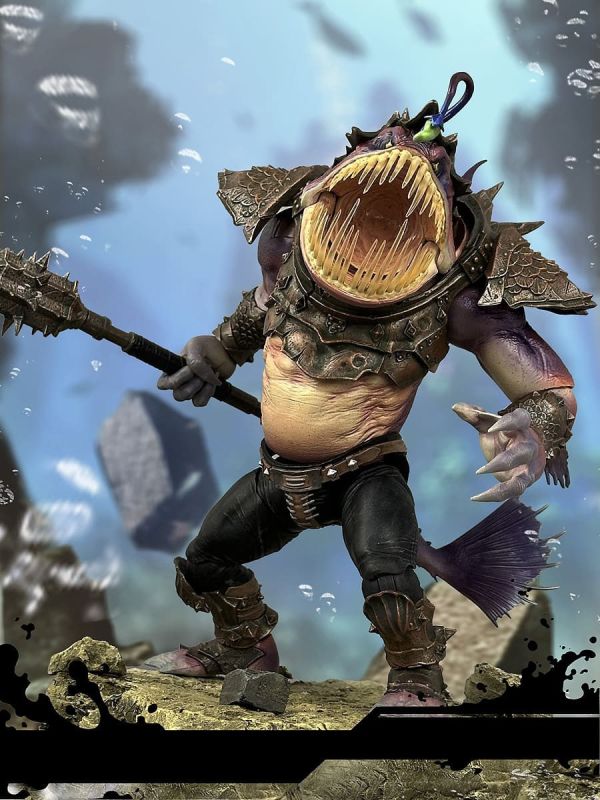 【史派克工廠】結單免運24年11月 Fury 狂怒工作室 山海魔神錄 燈籠魚 普通上色版 7吋 可動人偶 1014 Fury 狂怒工作室 山海魔神錄 燈籠魚 普通上色版 7吋 可動人偶