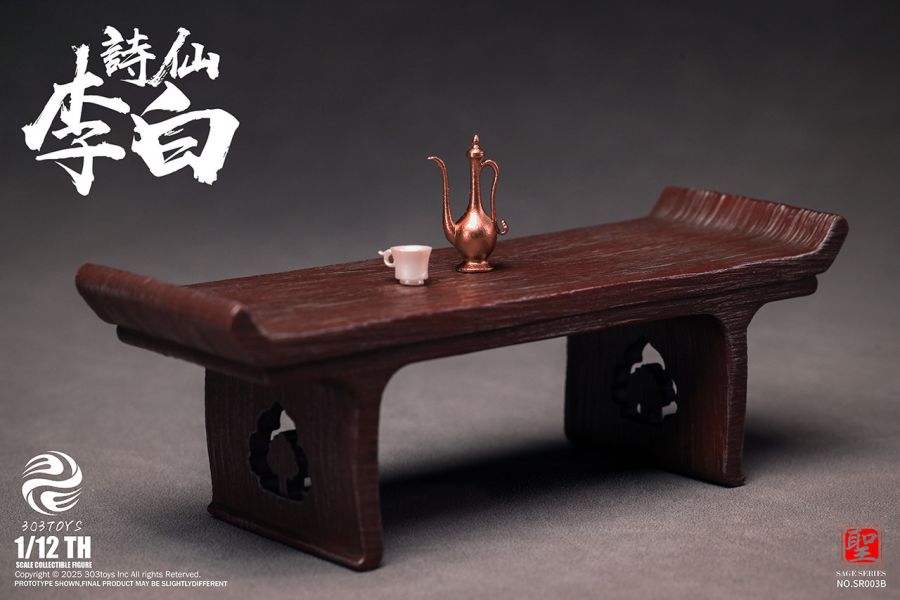 【史派克工廠】結單免運25年Q4 303TOYS 1/12 聖人系列 詩仙 李白 標準版 舉杯邀月版 0704 303TOYS 1/12 聖人系列 詩仙 李白 標準版 舉杯邀月版