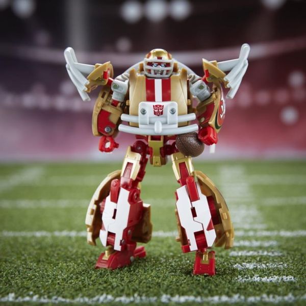 【史派克工廠】結單26年8月 孩之寶 變形金剛 世代聯乘系列 NFL 美式足球 Goldrush 0708 孩之寶 變形金剛 世代聯乘系列 NFL 美式足球 Goldrush