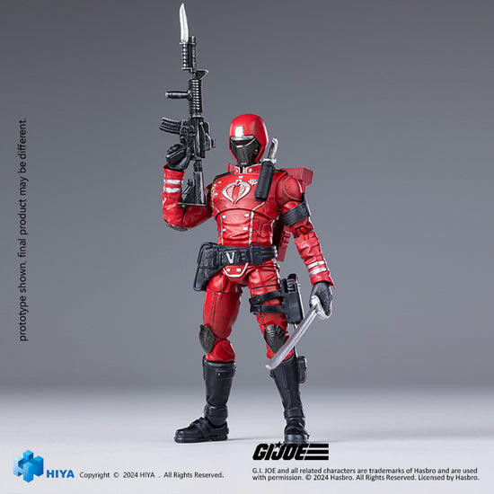 【史派克工廠】結單25年Q1 HIYA 海雅 迷你精緻 除暴突擊隊1/18 Crimson Guard 眼鏡蛇紅衛 0920 HIYA 海雅 迷你精緻 除暴突擊隊 1/18 Crimson Guard 眼鏡蛇紅衛