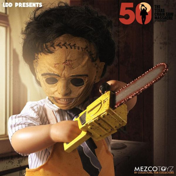 【史派克工廠】結單25年5月 MEZCO LDD活死人娃娃 德州電鋸殺人狂1974 人皮臉 豪華版 1017 MEZCO LDD活死人娃娃 德州電鋸殺人狂1974 人皮臉 豪華版