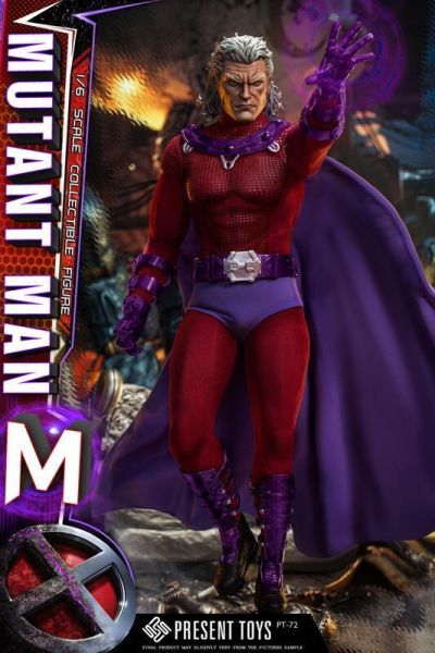 【史派克工廠】現貨 PRESENT TOYS 1/6 X戰警 萬磁王 豪華版 PT-sp73 X1211 PRESENT TOYS 1/6 X戰警 萬磁王 豪華版 PT-sp73