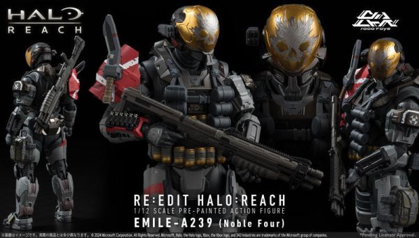 【史派克工廠】結單預購25年2月 千值練 RE:EDIT 1000Toys HALO 最後一戰 EMILE-A239 貴族4號 0909 千值練 RE:EDIT 1000Toys HALO 最後一戰 EMILE-A239 貴族4號