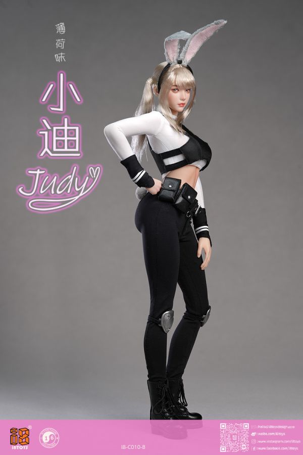 【史派克工廠】結單免運25年Q3 I8TOYS 1/6薄荷口味 小迪Judy 頭雕服飾套裝i8-C010-B款 0725 I8TOYS 1/6薄荷口味 小迪Judy 頭雕服飾套裝i8-C010-B款