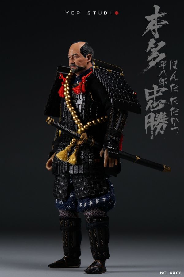 【史派克工廠】結單預購免運24年Q4 YepStudio 1/12 戰國第一猛將 日本之張飛 本多忠勝 NO.0008 0823 YepStudio 1/12 戰國第一猛將 日本之張飛 本多忠勝 NO.0008