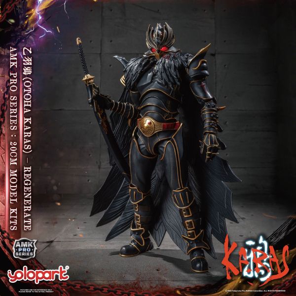 【史派克工廠】預購免運25年11月 代理版 YOLOPARK AMK PRO 鴉 KARAS 乙羽鴉 新生版 1121 代理版 YOLOPARK AMK PRO 鴉 KARAS 乙羽鴉 新生版