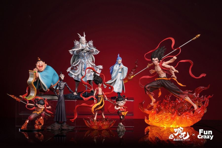 【史派克工廠】結單免運25年Q4 FUNCRAZY 哪吒之魔童鬧海 角色模型 共八款 0828 FUNCRAZY 哪吒之魔童鬧海 角色模型 共八款