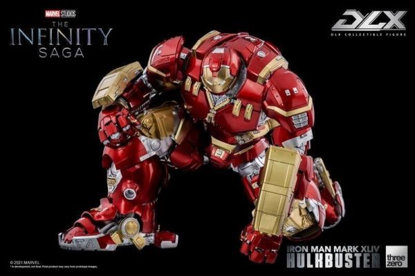 【史派克工廠】結單 預購Q2 再販 threezero DLX鋼鐵人Mark 44 MK44浩克破壞者 高約30公分 0116 threezero DLX鋼鐵人Mark 44 MK44浩克破壞者 高約30公分