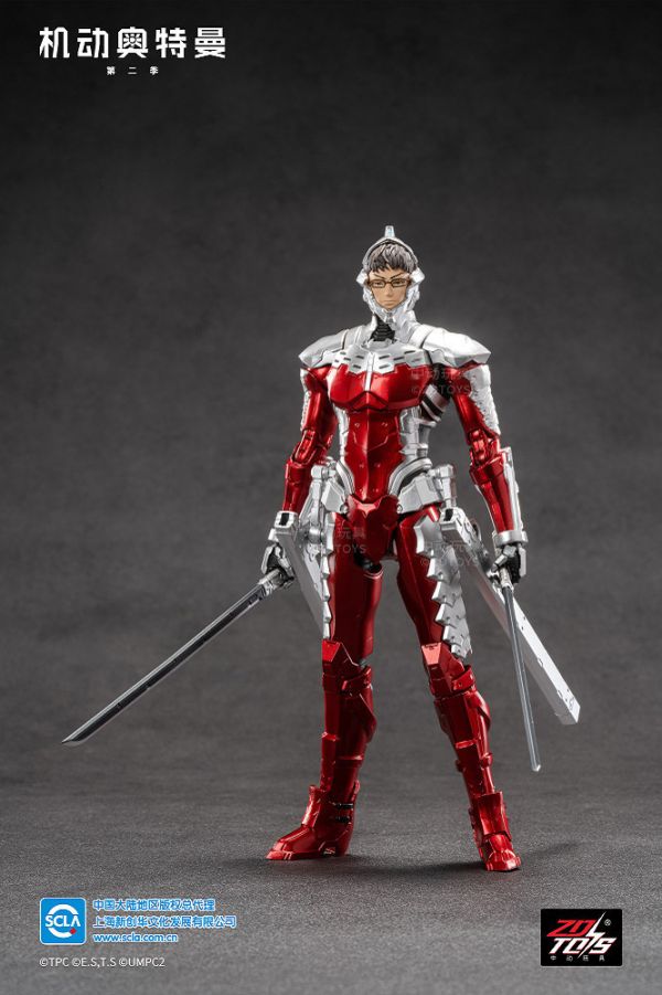 【史派克工廠】結單免運25年Q1 中動 機動超人力霸王 賽文 7吋可動人偶 1206 中動 機動超人力霸王 賽文 7吋可動人偶