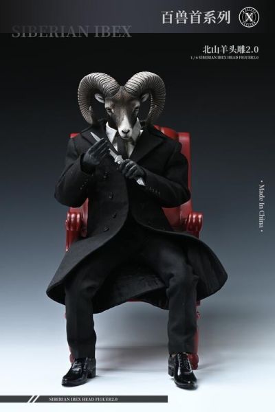 【史派克工廠】結單 預購Q4 Mostoys 1/6 百獸首頭雕系列 北山羊頭雕2.0 MS2303AB 共2款 0807 Mostoys 1/6 百獸首頭雕系列 北山羊頭雕2.0 MS2303AB 共2款