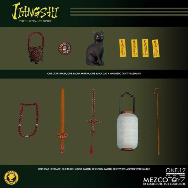 【史派克工廠】預購免運11月 MEZCO One:12 MEZ75520 Hopping Vampire 殭屍 可動人偶 MEZCO One:12 MEZ75520 Hopping Vampire 殭屍 可動人偶