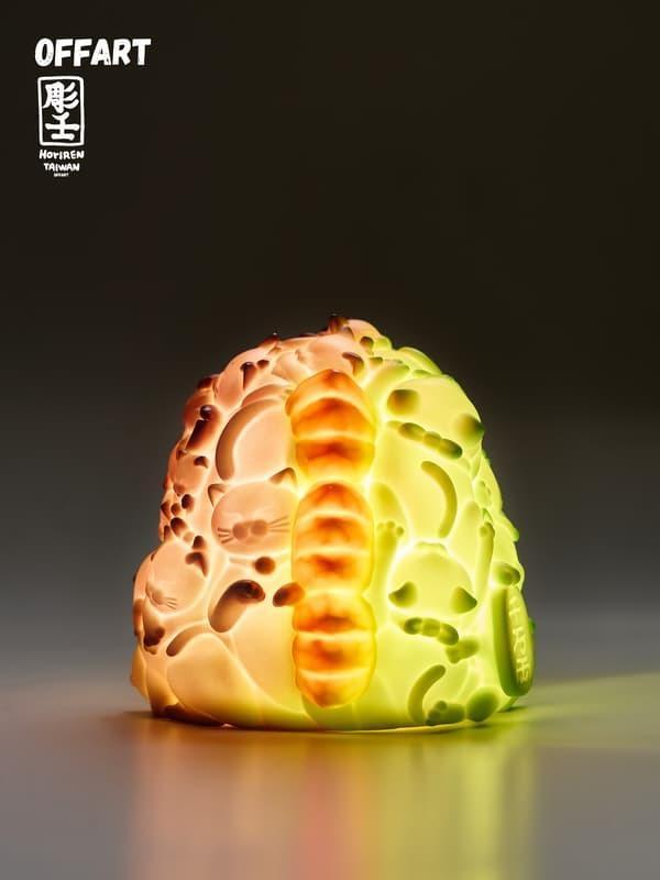 【史派克工廠】預購免運26年6月 OFF ART x 彫壬 百貓紅蓮 溫變 Mini 迷你頭雕 紫焰熔變版 0225 OFF ART x 彫壬 百貓紅蓮 溫變 Mini 迷你頭雕 紫焰熔變版