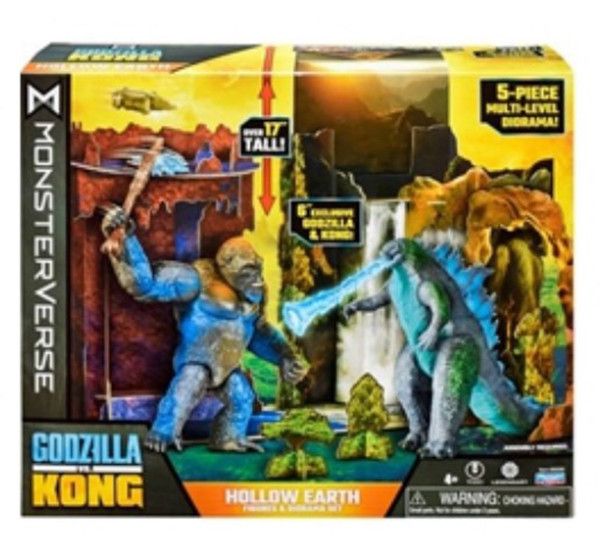 【史派克工廠】結單 即將到貨 哥吉拉大戰金剛2 6吋 2入 空心地球場景組 0105 哥吉拉大戰金剛2 6吋 2入 空心地球場景組