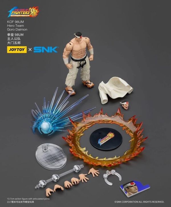 【史派克工廠】預購免運25年Q3 暗源joytoy SNK 格鬥天王KOF98 1/18 草薙京 紅丸 大門 0528 暗源joytoy X SNK 格鬥天王 KOF98 1/18 草薙京 紅丸 大門